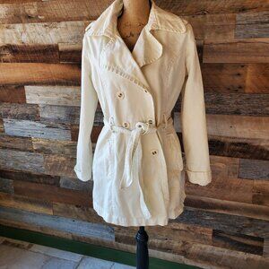 Cream Pea Coat